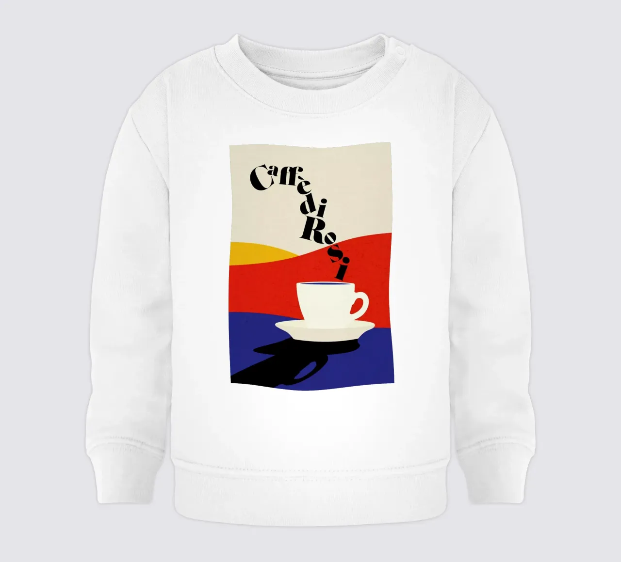 Caffè Di Rosi felpa neonato da Rosi Feist