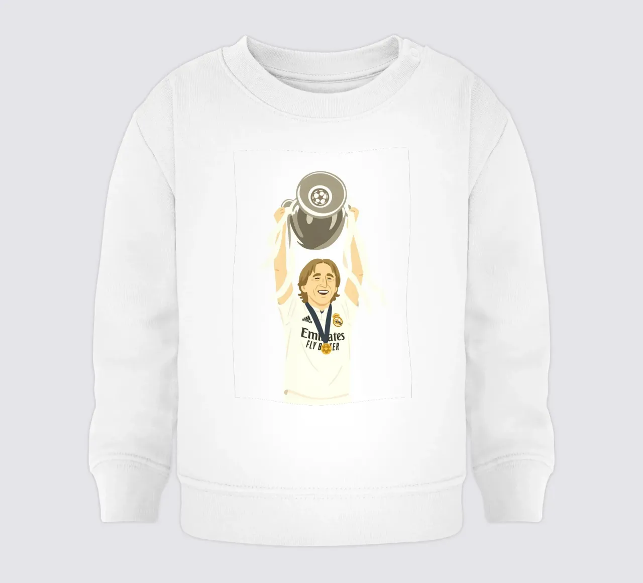 Luka Modric Minimalist felpa neonato da MoviesArt
