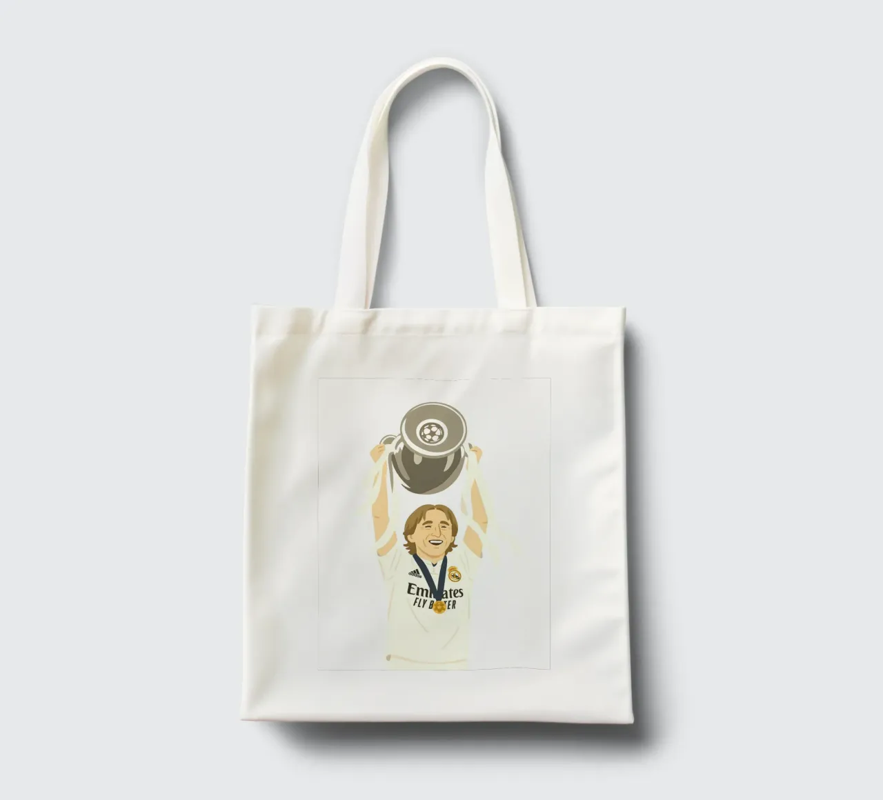 Luka Modric Minimalist borsa in juta da MoviesArt
