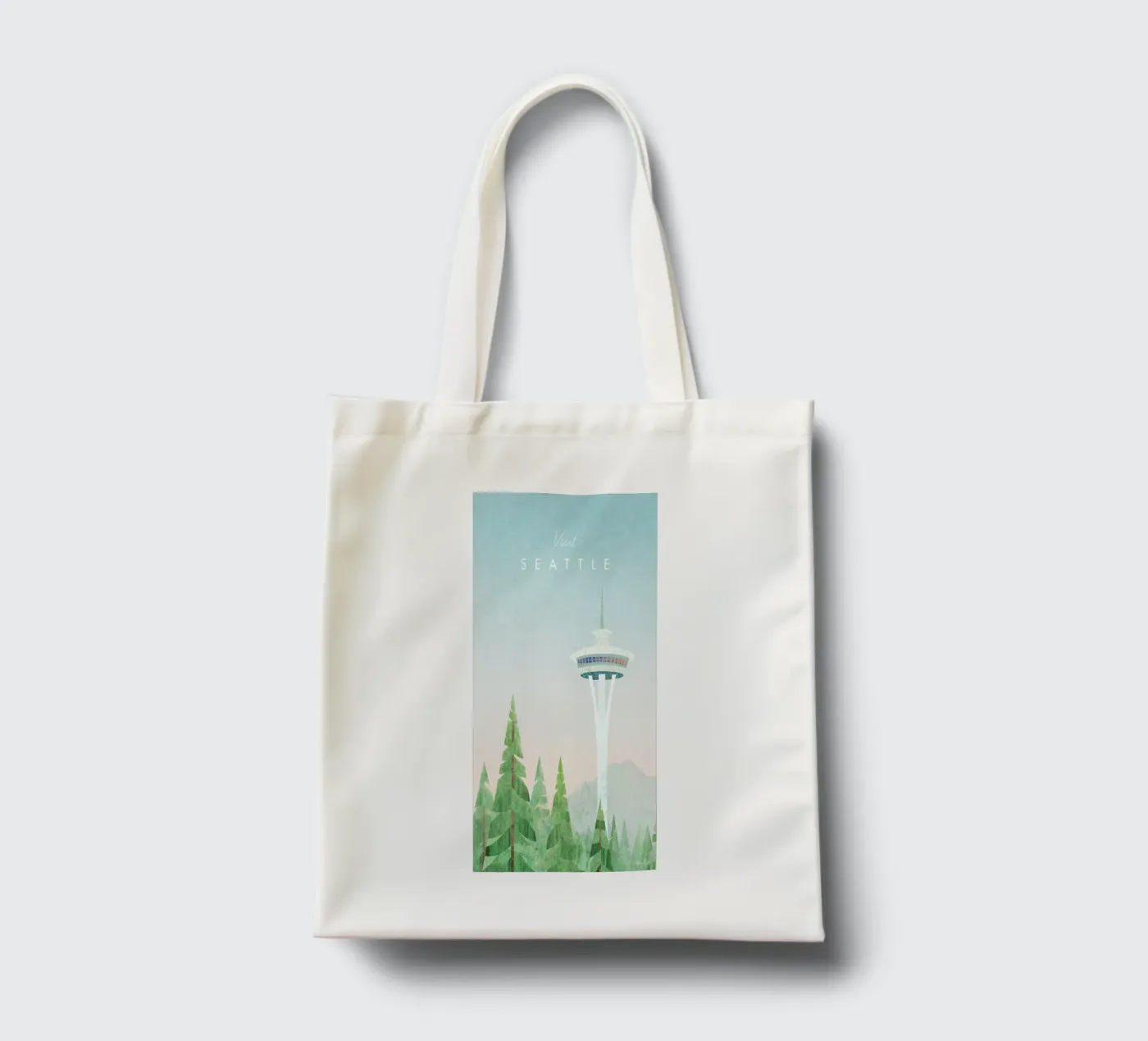 Seattle tote bag by Henry Rivers