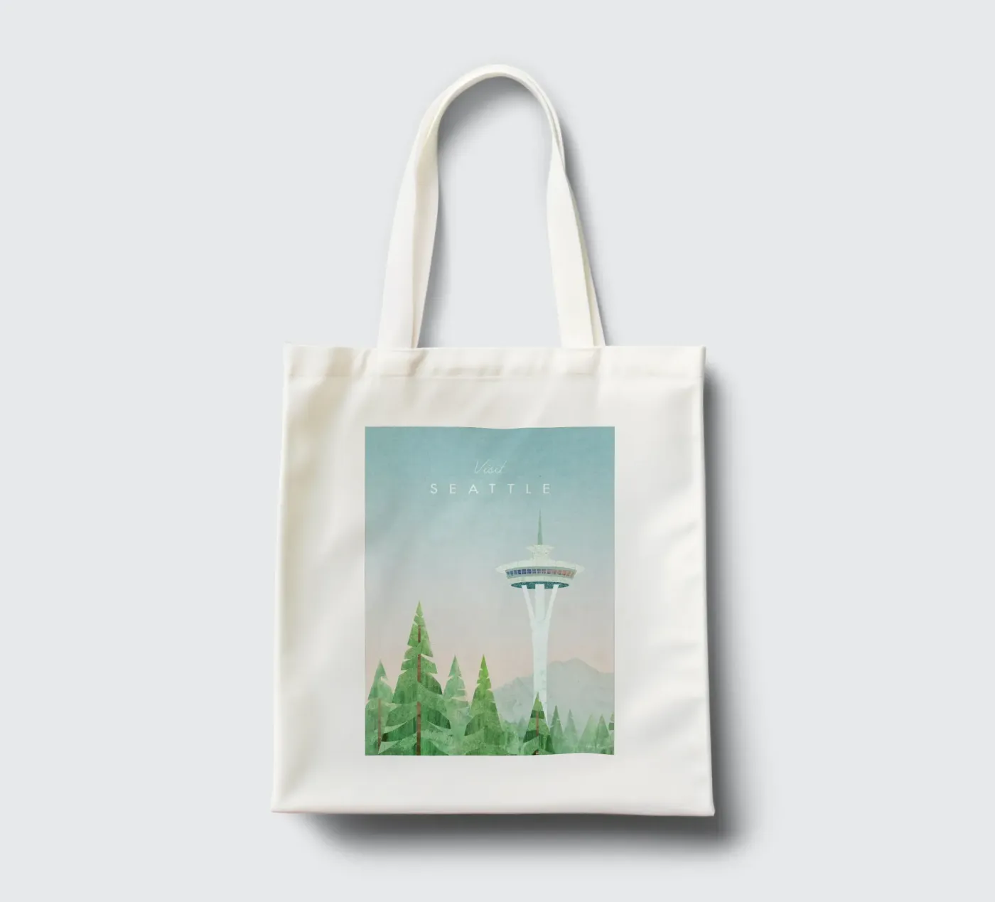 Seattle tote bag by Henry Rivers