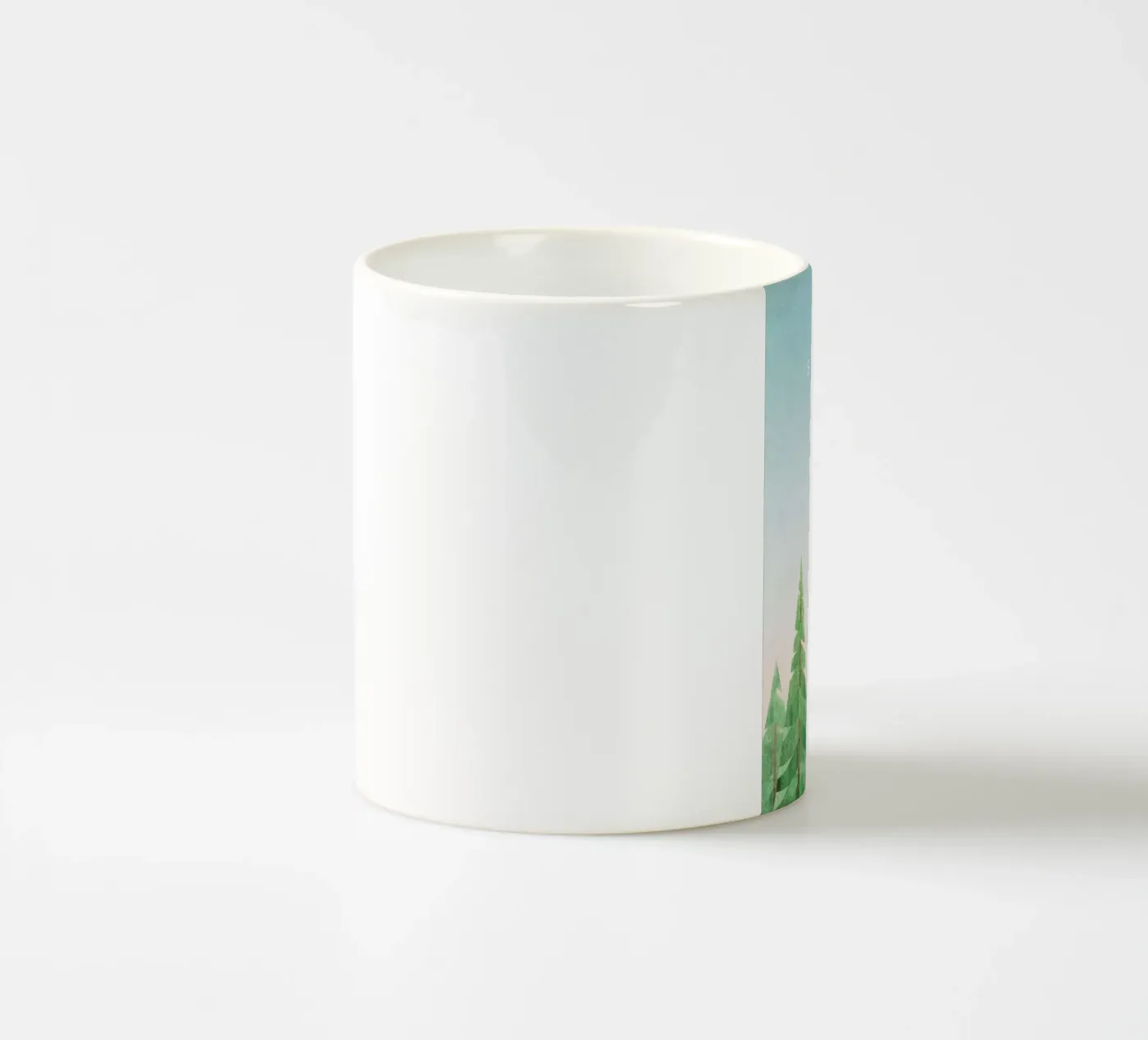 Seattle ceramic mug by Henry Rivers