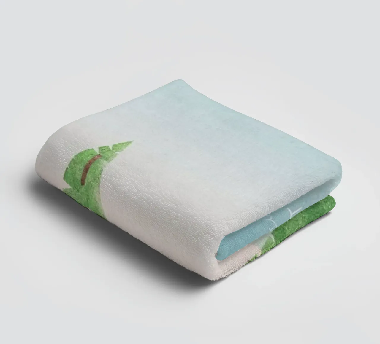 Seattle towel by Henry Rivers