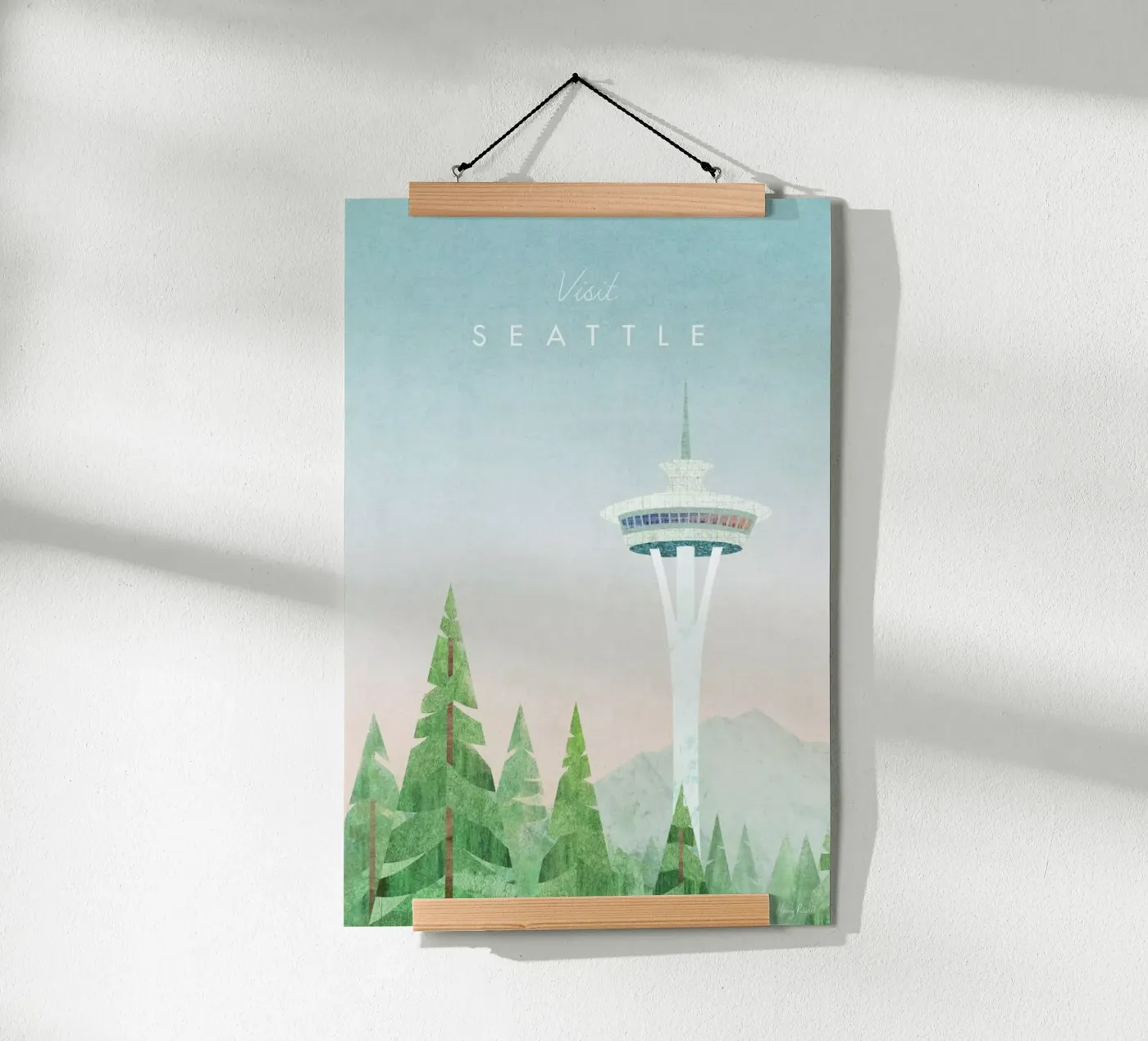 Seattle poster van Henry Rivers