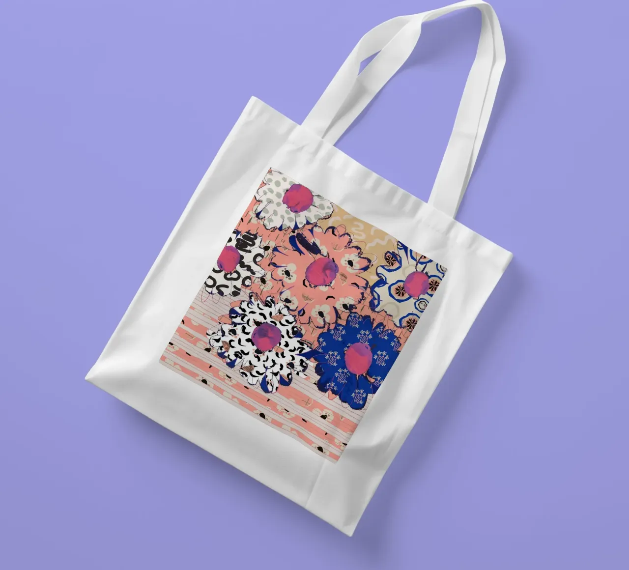Pattern Play No 07 borsa in juta da treechild