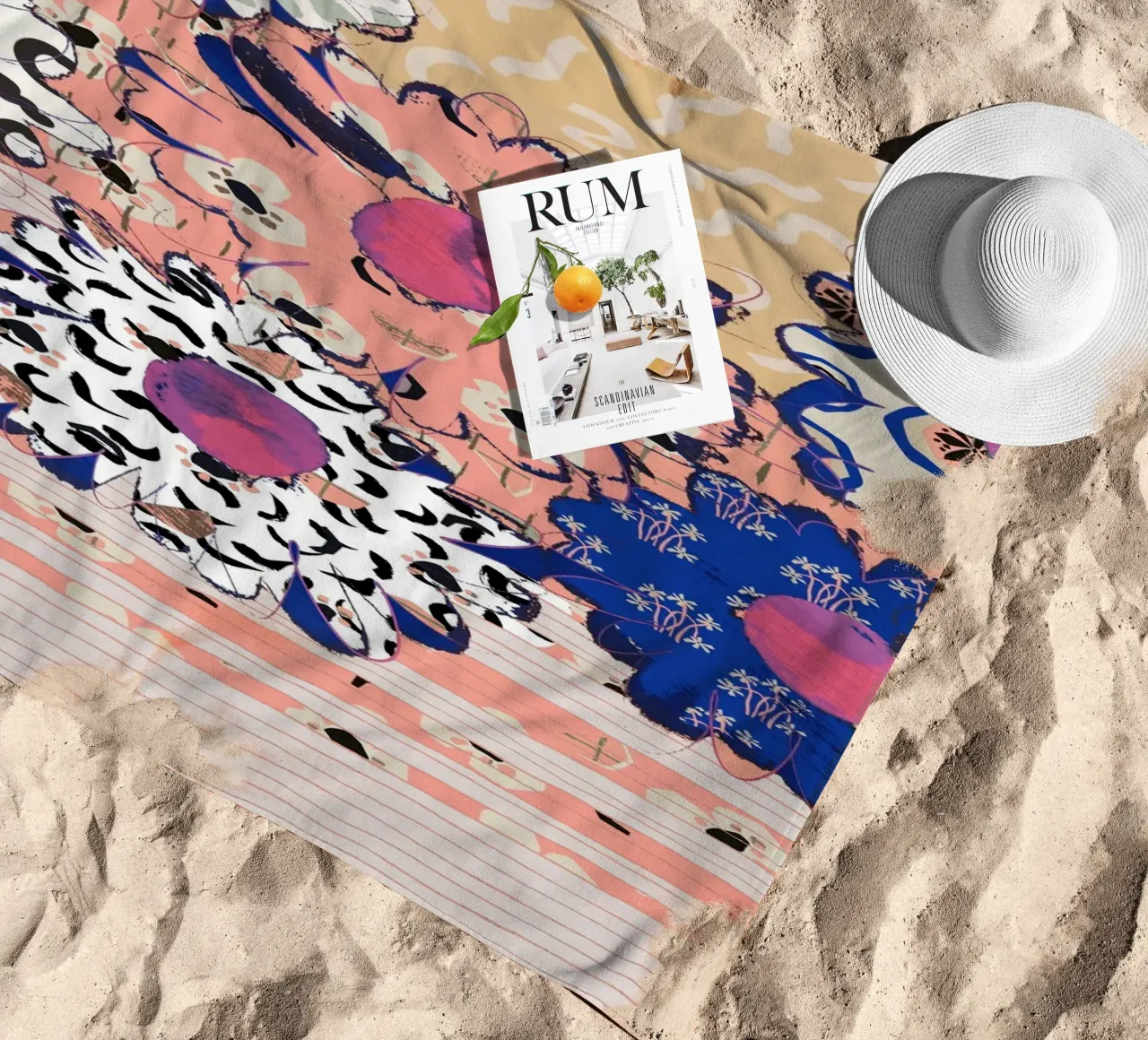 Pattern Play No 07 toalla de playa de treechild