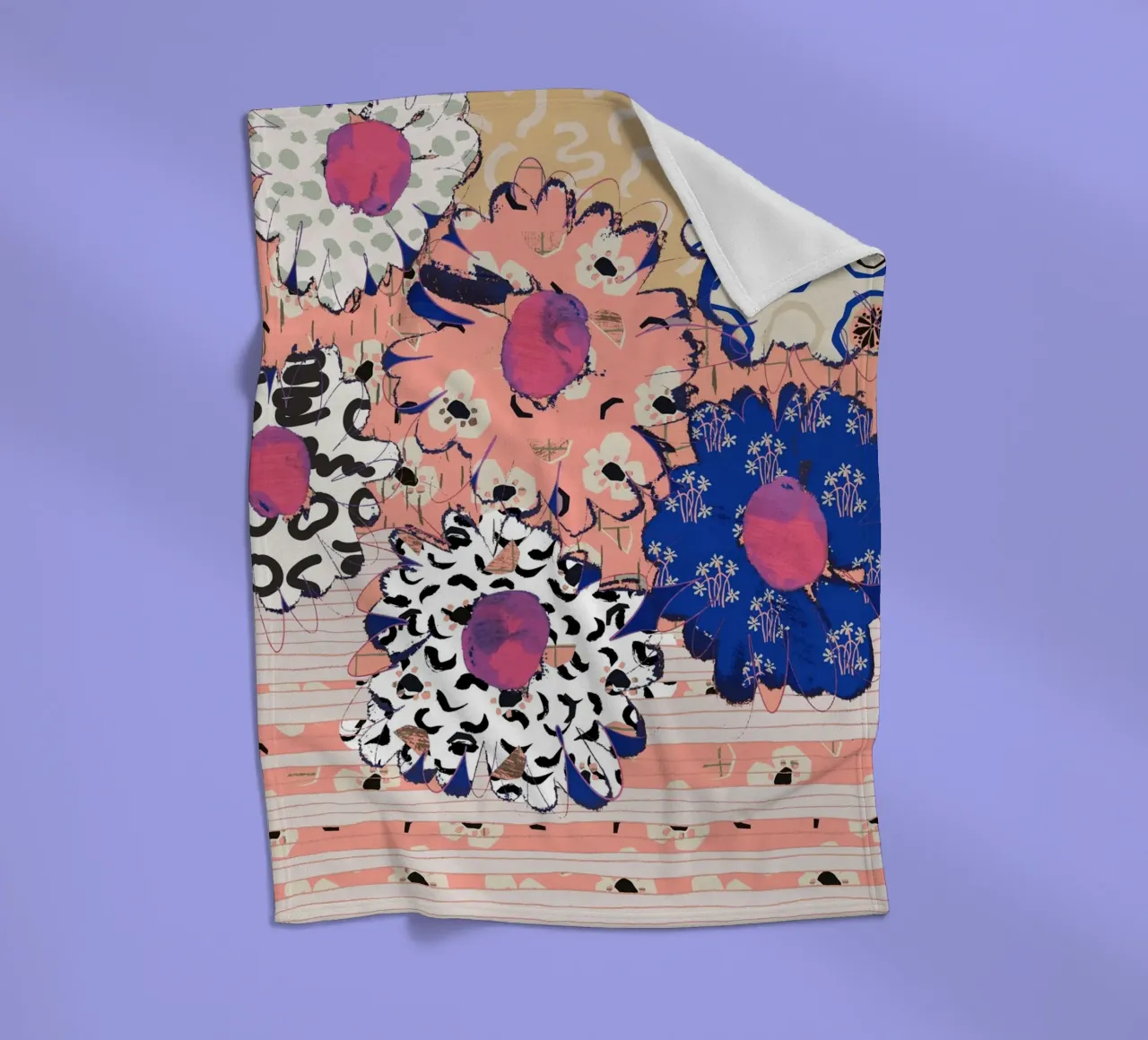 Pattern Play No 07 coperta in pile da treechild