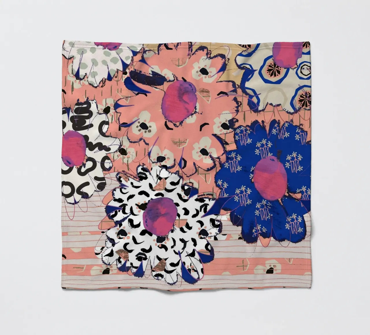 Pattern Play No 07 coperta in pile da treechild