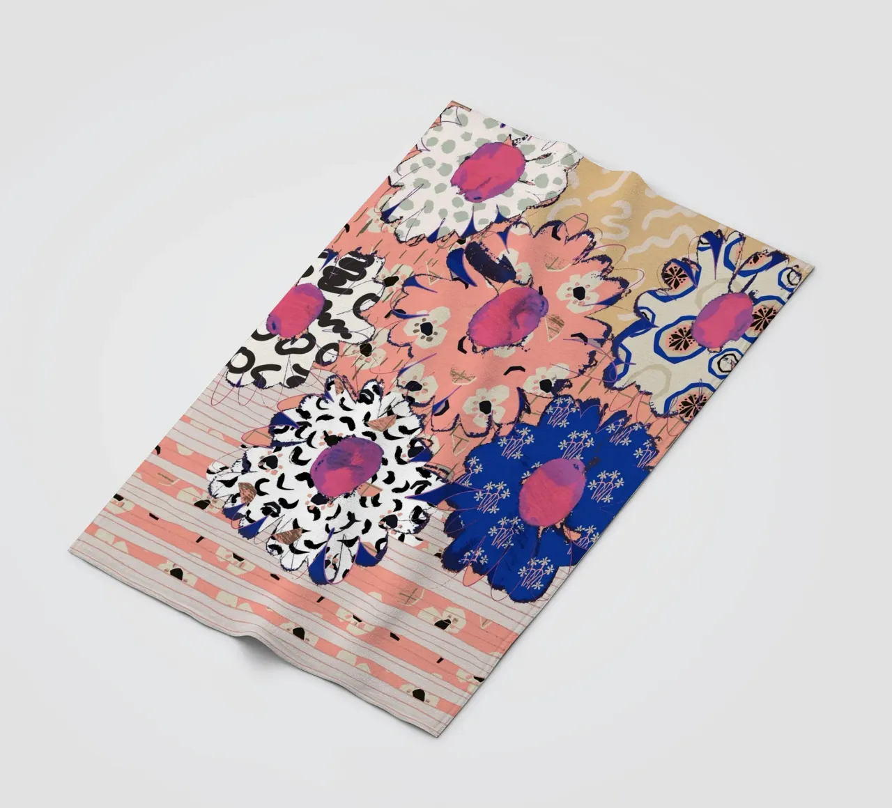 Pattern Play No 07 coperta in pile da treechild