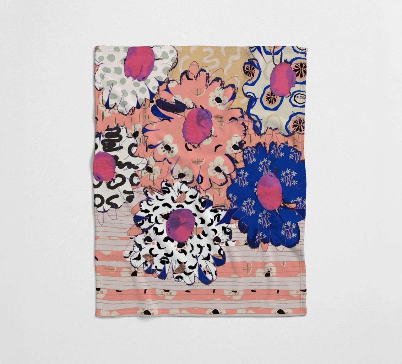 Pattern Play No 07 coperta in pile da treechild