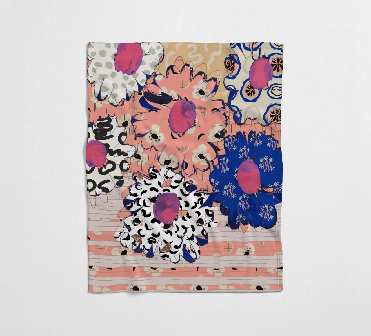 Pattern Play No 07 coperta in pile da treechild