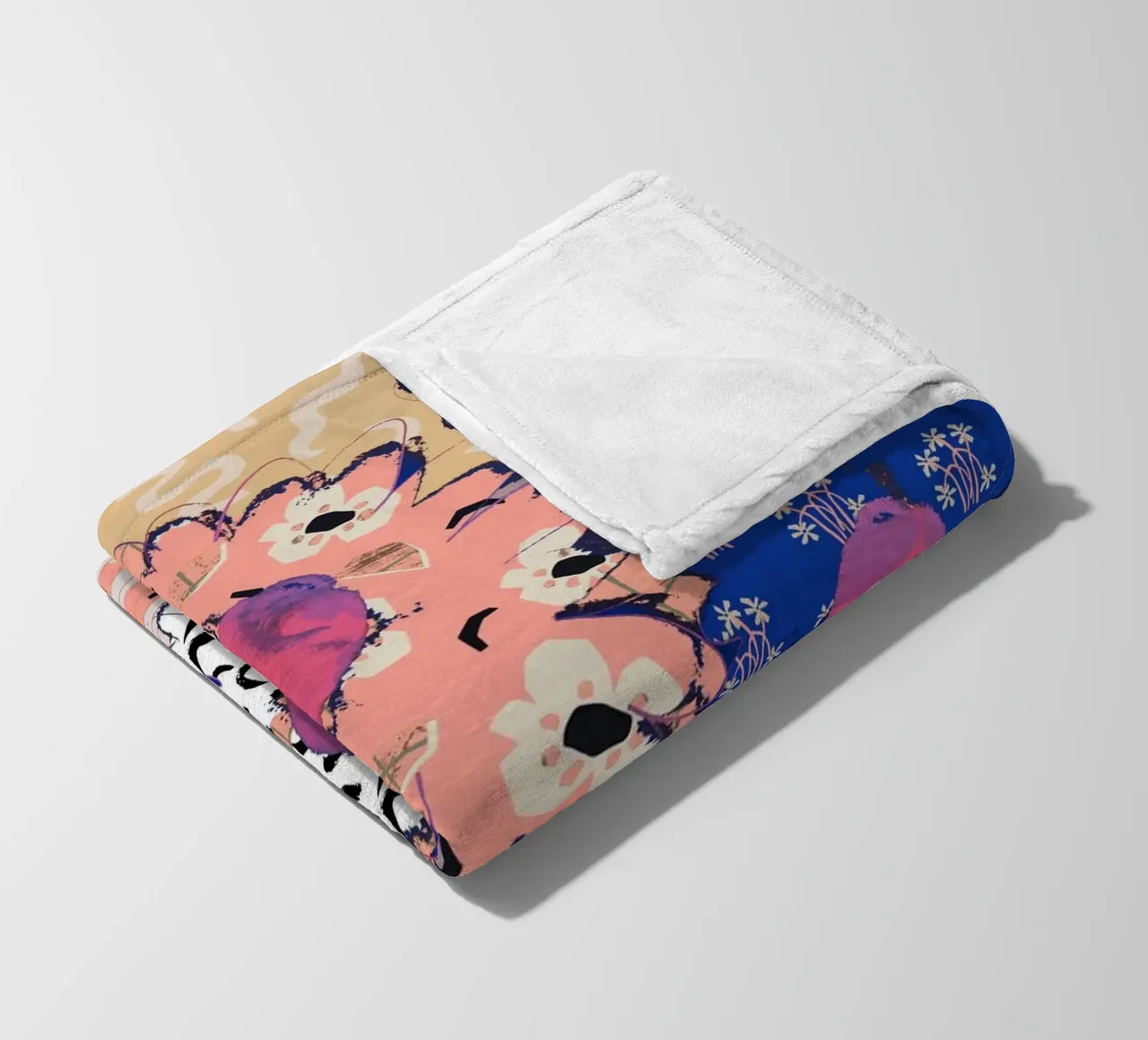 Pattern Play No 07 coperta in pile da treechild