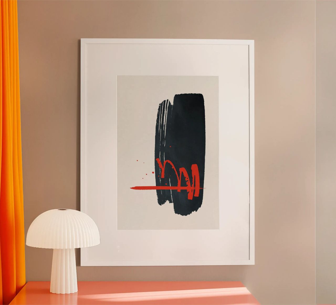 Ink Work 001 poster van amini54