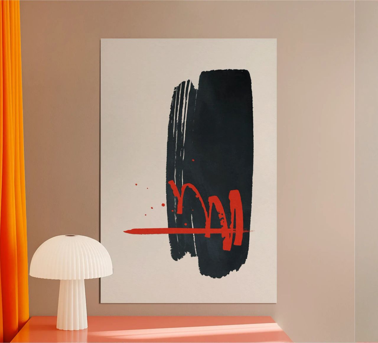 Ink Work 001 poster van amini54