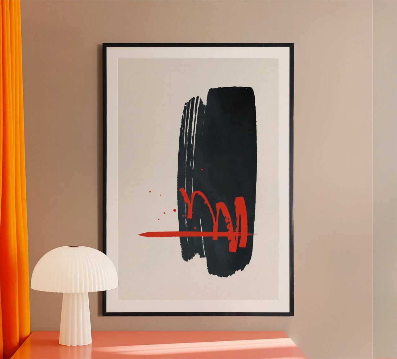 Ink Work 001 poster van amini54