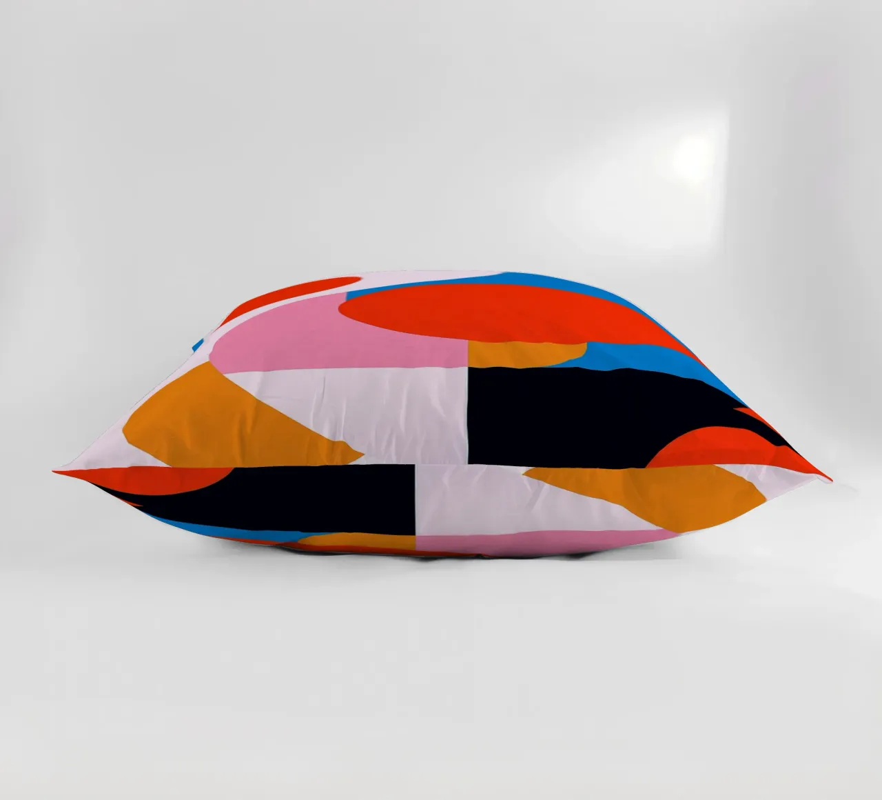 square abstract drawing ilustration decorative cushion by danine