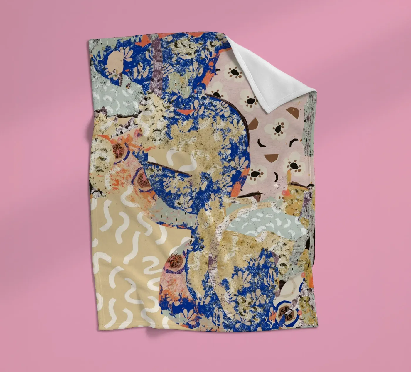 Pattern Play No 08 fleece blanket by treechild