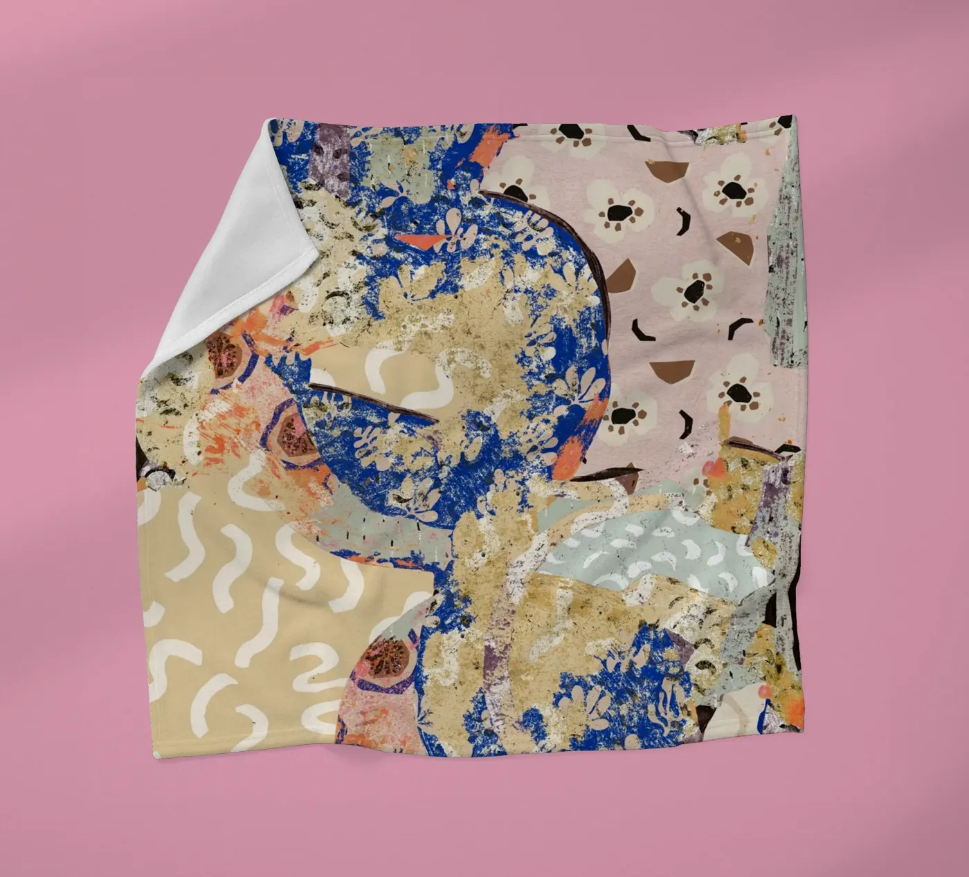 Pattern Play No 08 fleece blanket by treechild