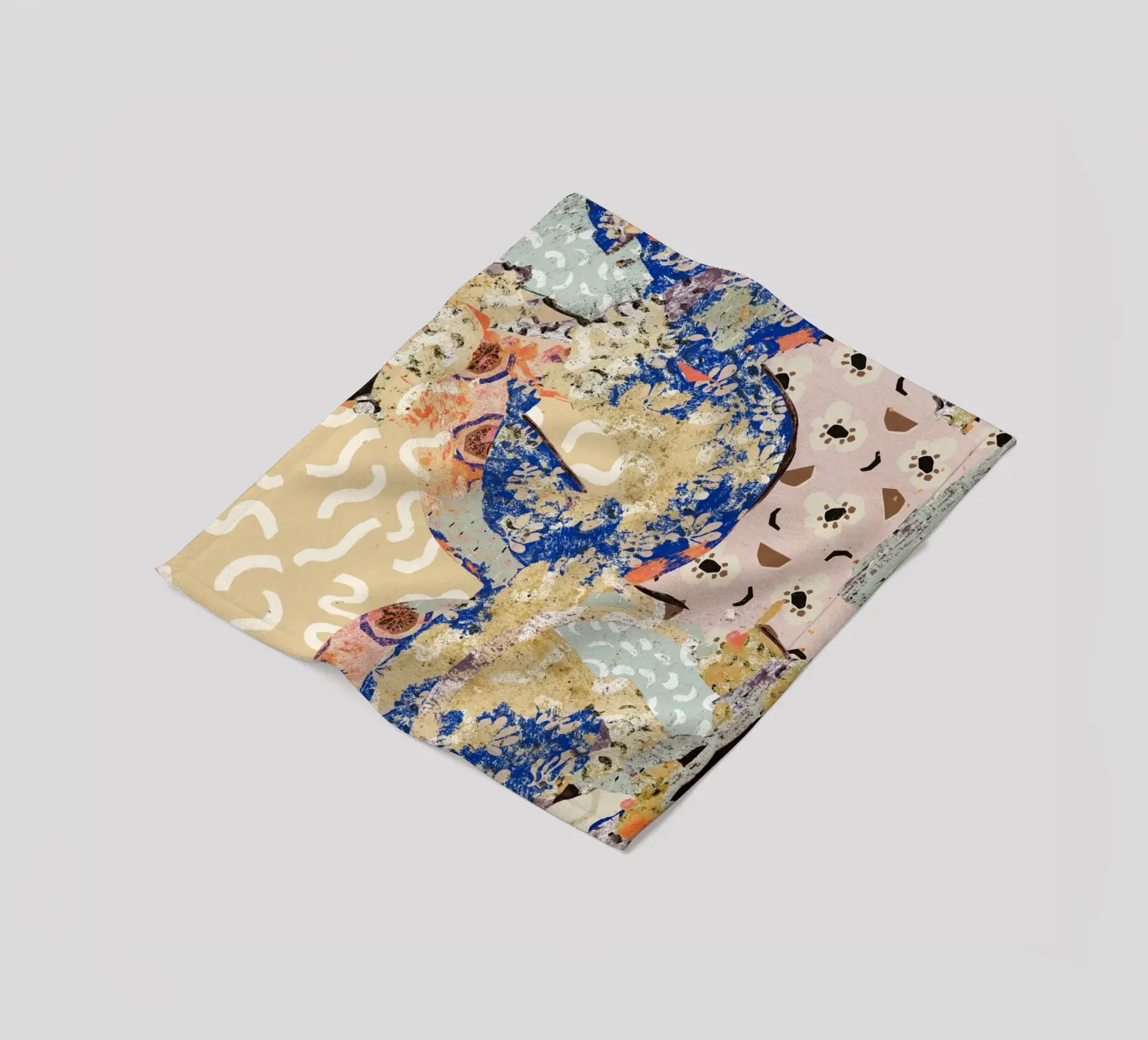 Pattern Play No 08 fleece blanket by treechild