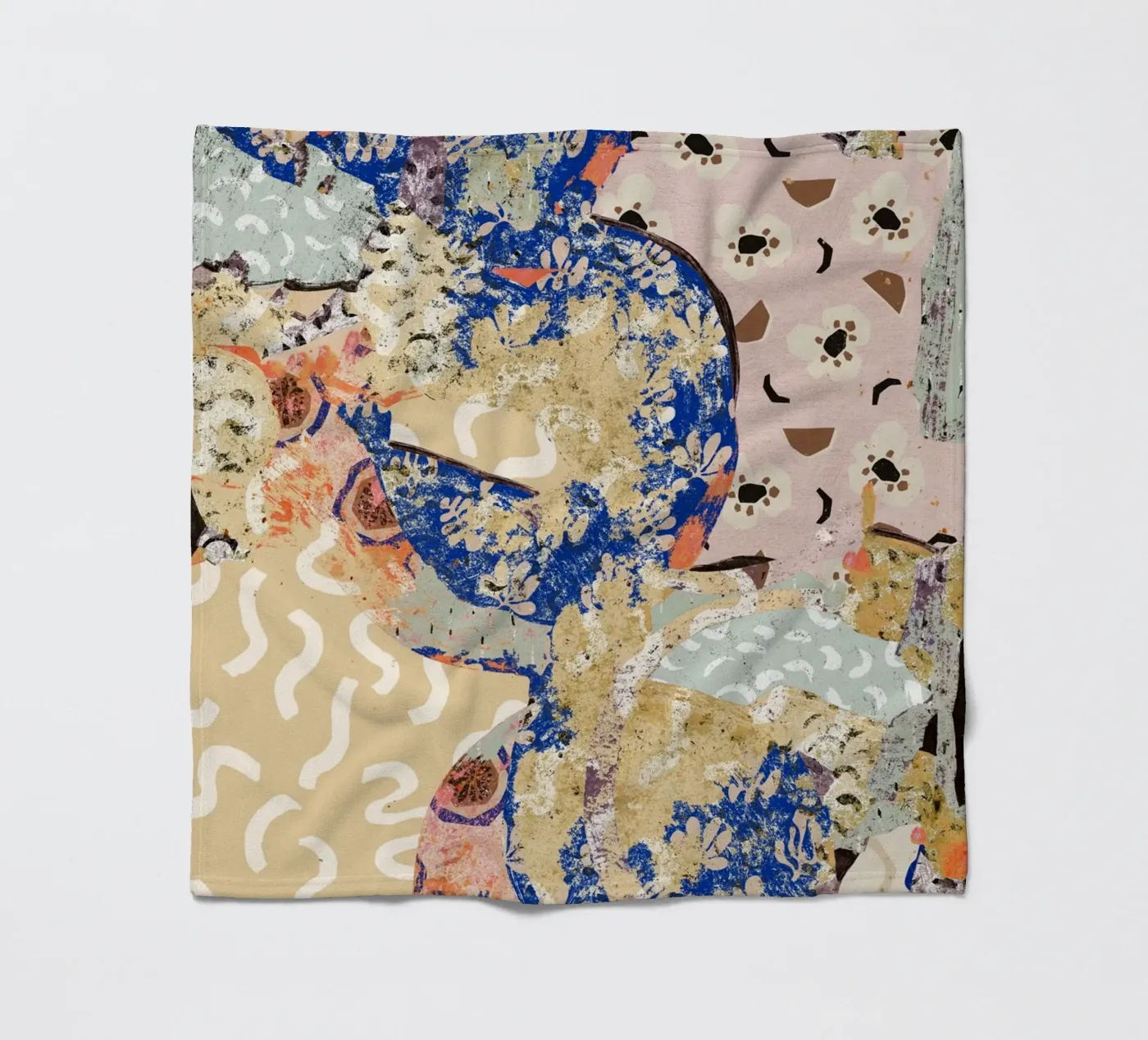 Pattern Play No 08 fleece blanket by treechild