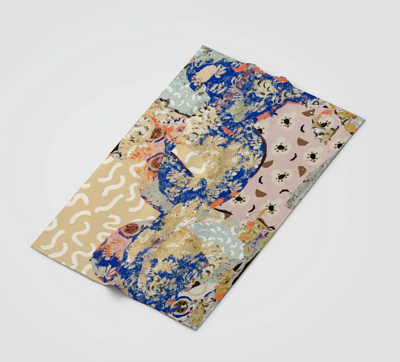 Pattern Play No 08 fleece blanket by treechild