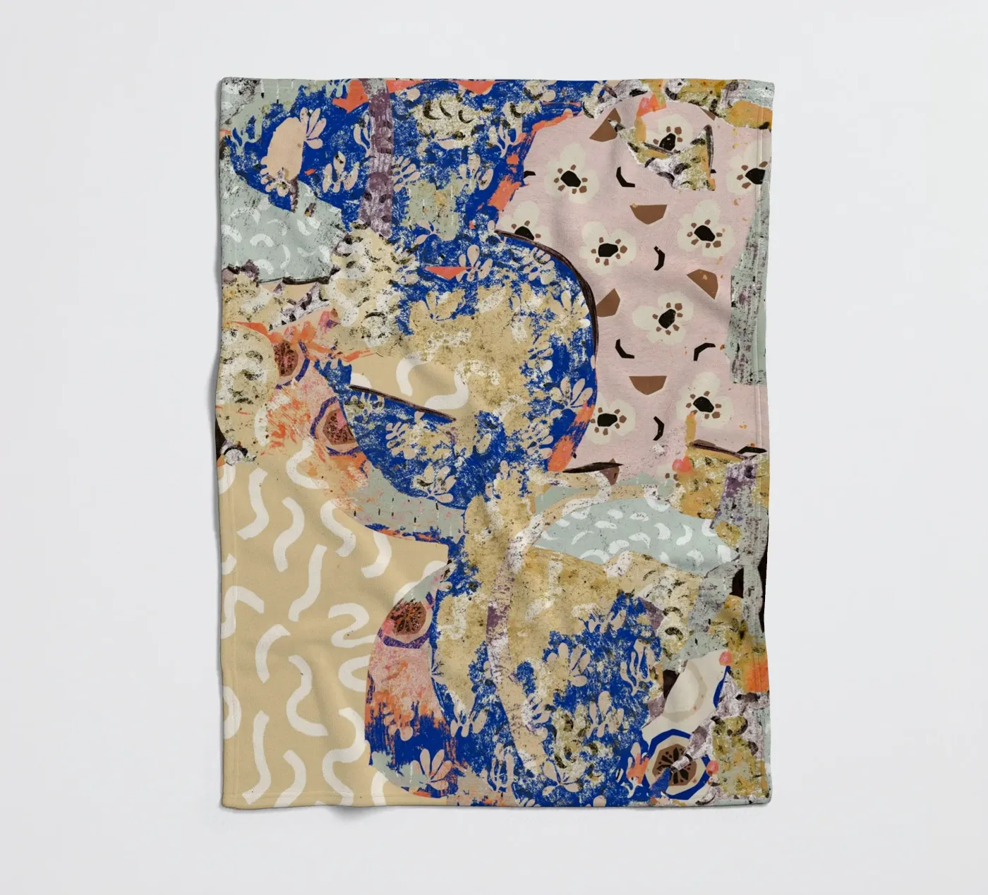 Pattern Play No 08 fleece blanket by treechild