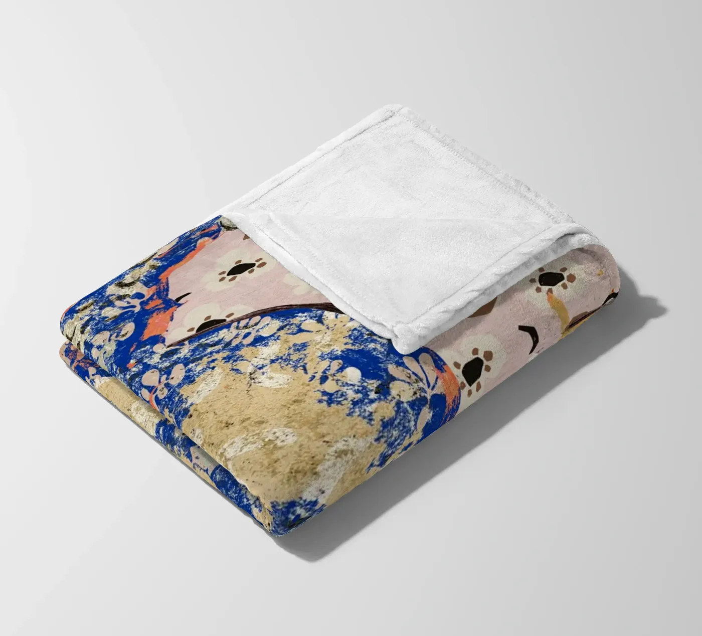 Pattern Play No 08 fleece blanket by treechild