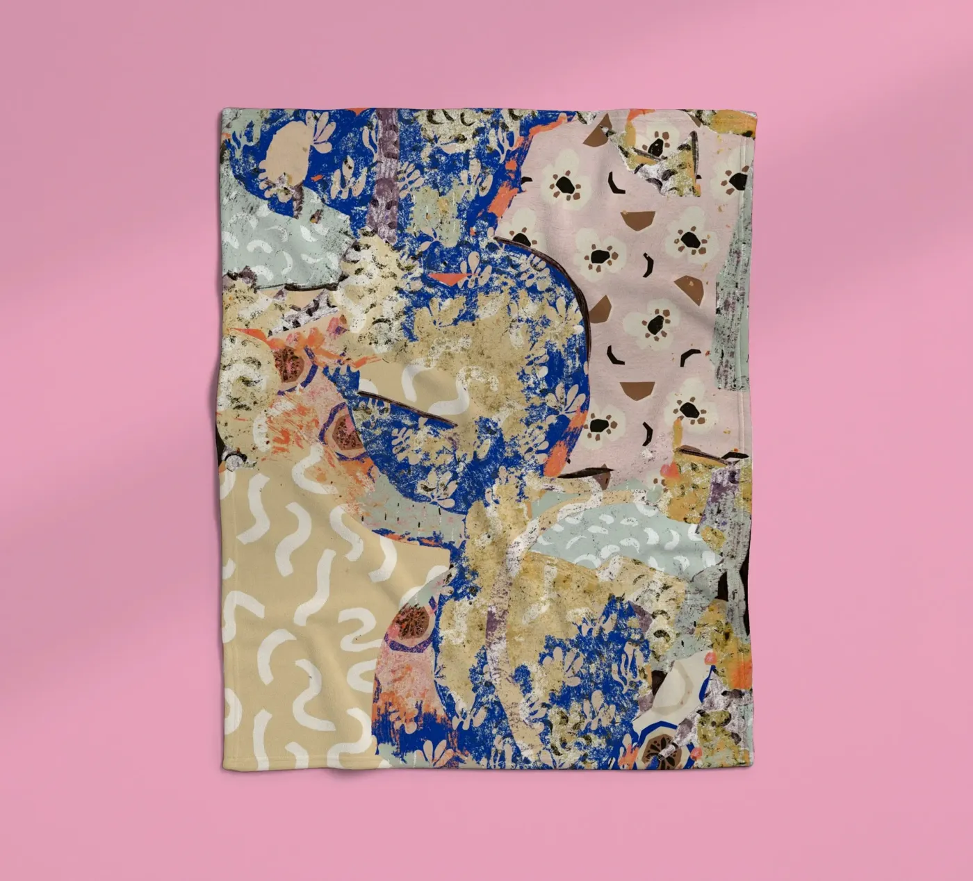 Pattern Play No 08 fleece blanket by treechild