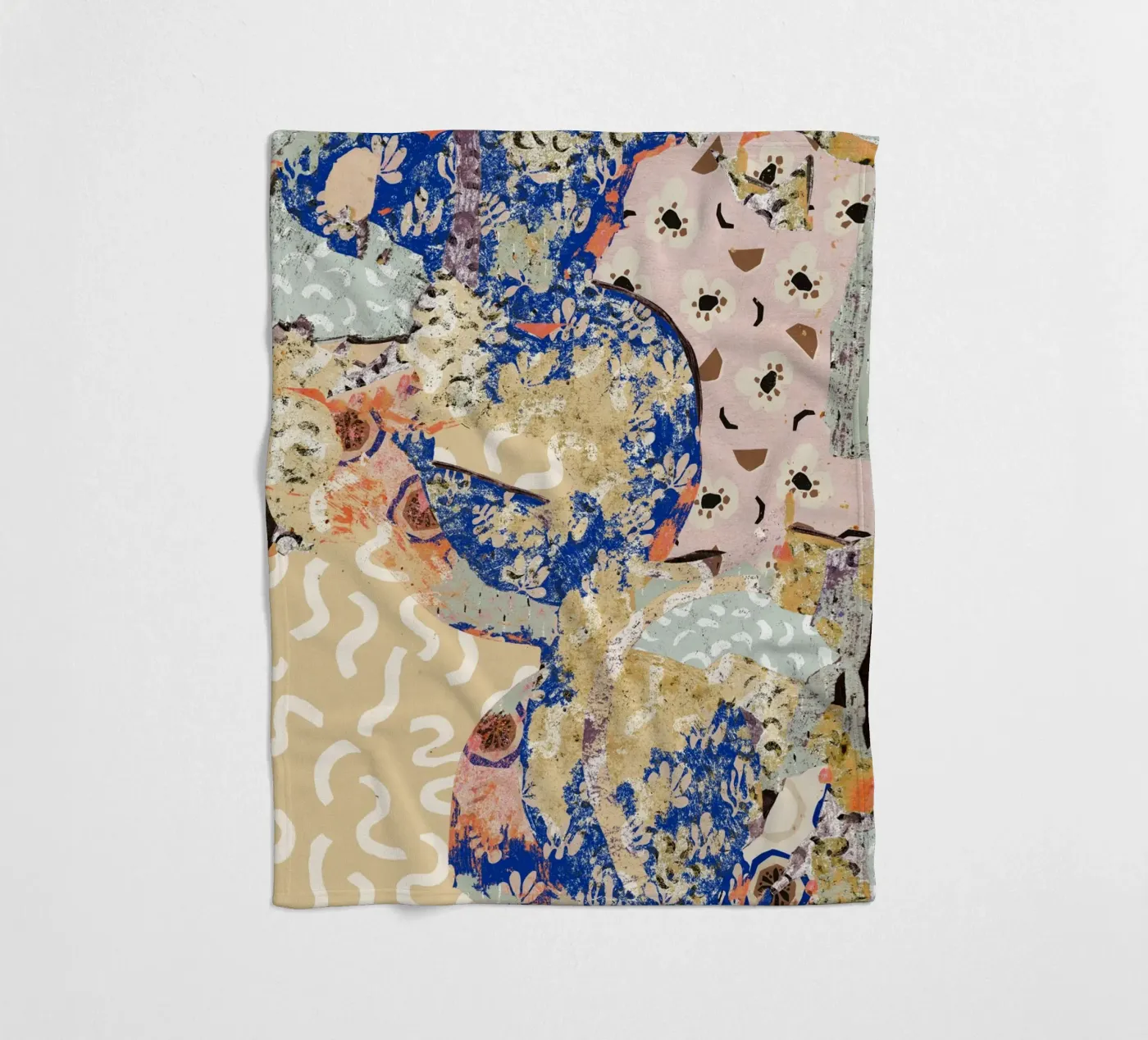 Pattern Play No 08 fleece blanket by treechild