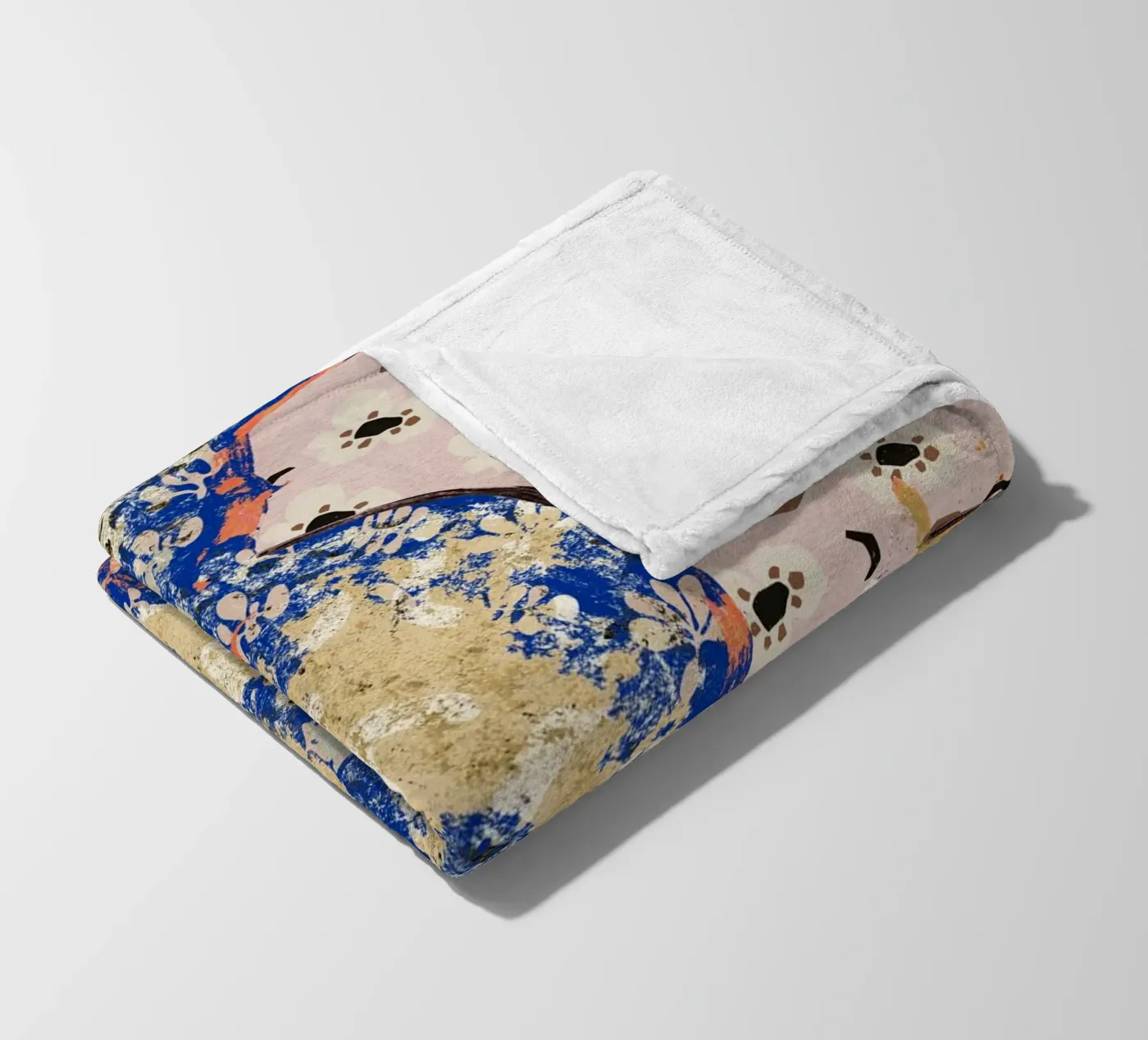 Pattern Play No 08 fleece blanket by treechild