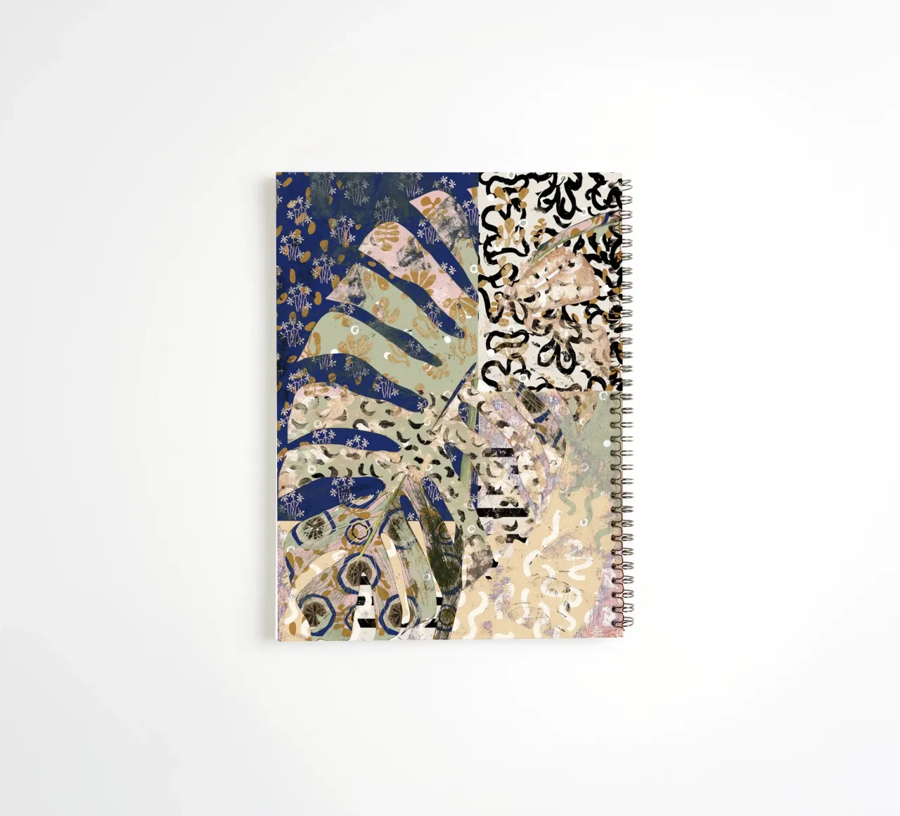 Pattern Play No 09 spiral notebook by treechild