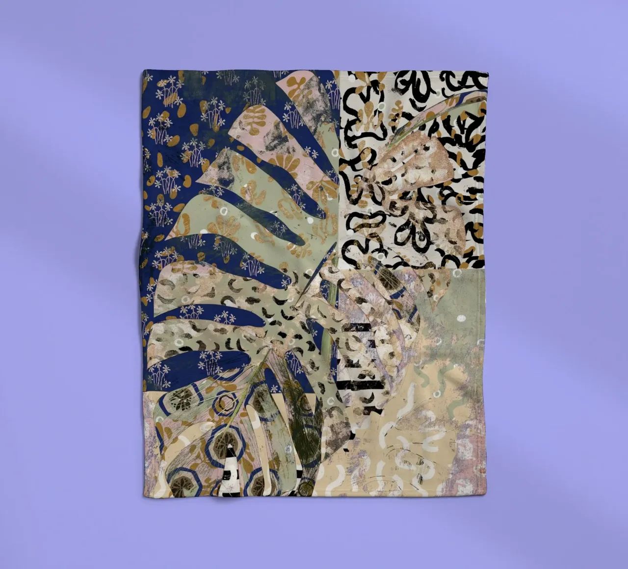 Pattern Play No 09 coperta in pile da treechild