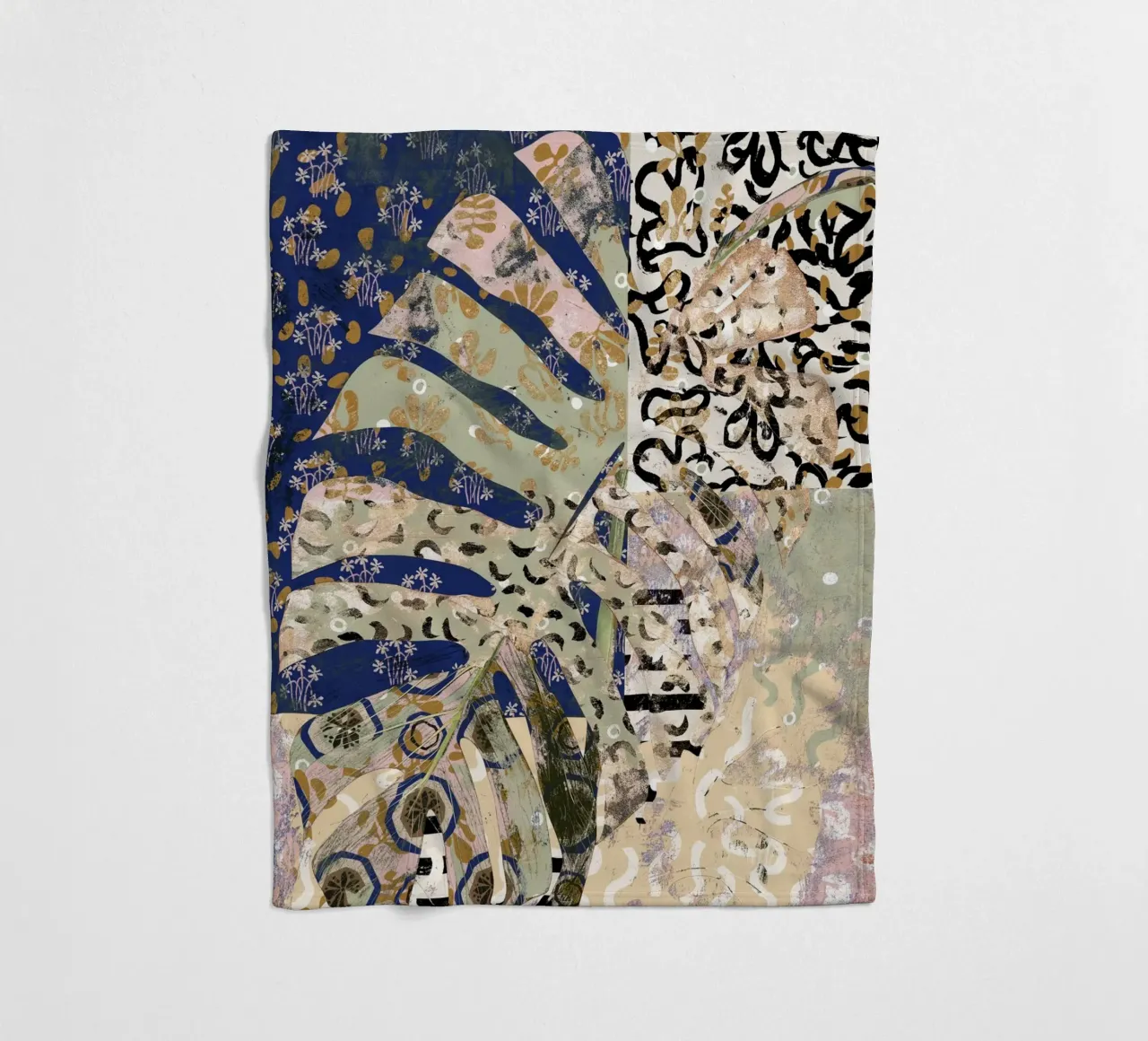 Pattern Play No 09 coperta in pile da treechild