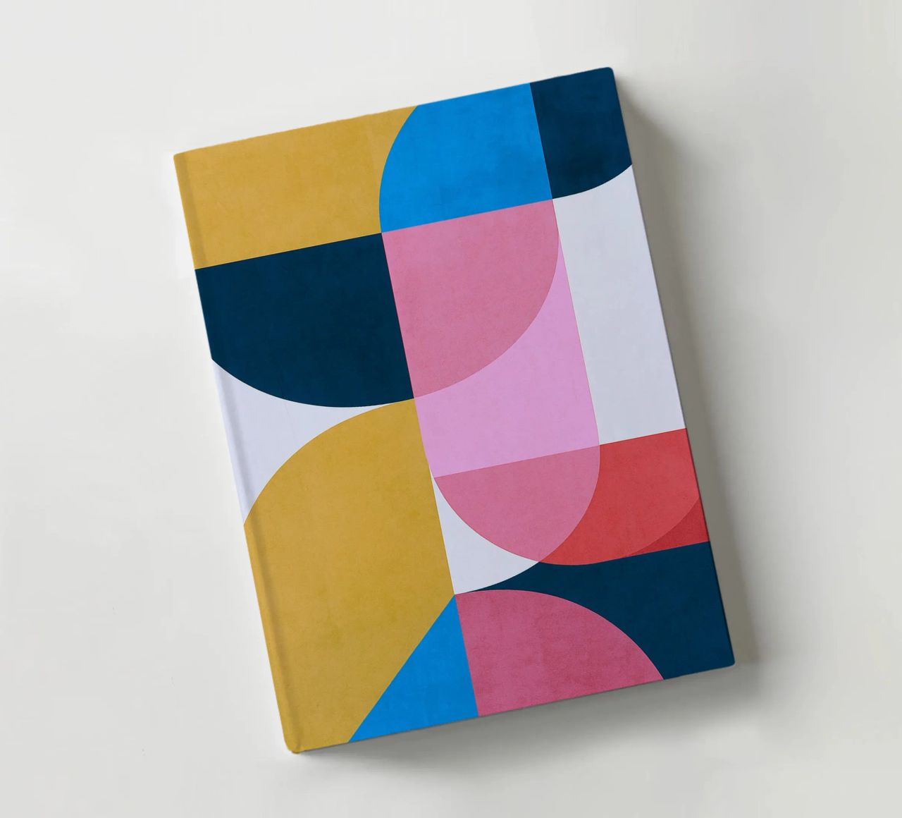 square and circle abstract drawing ilustration notebook by danine