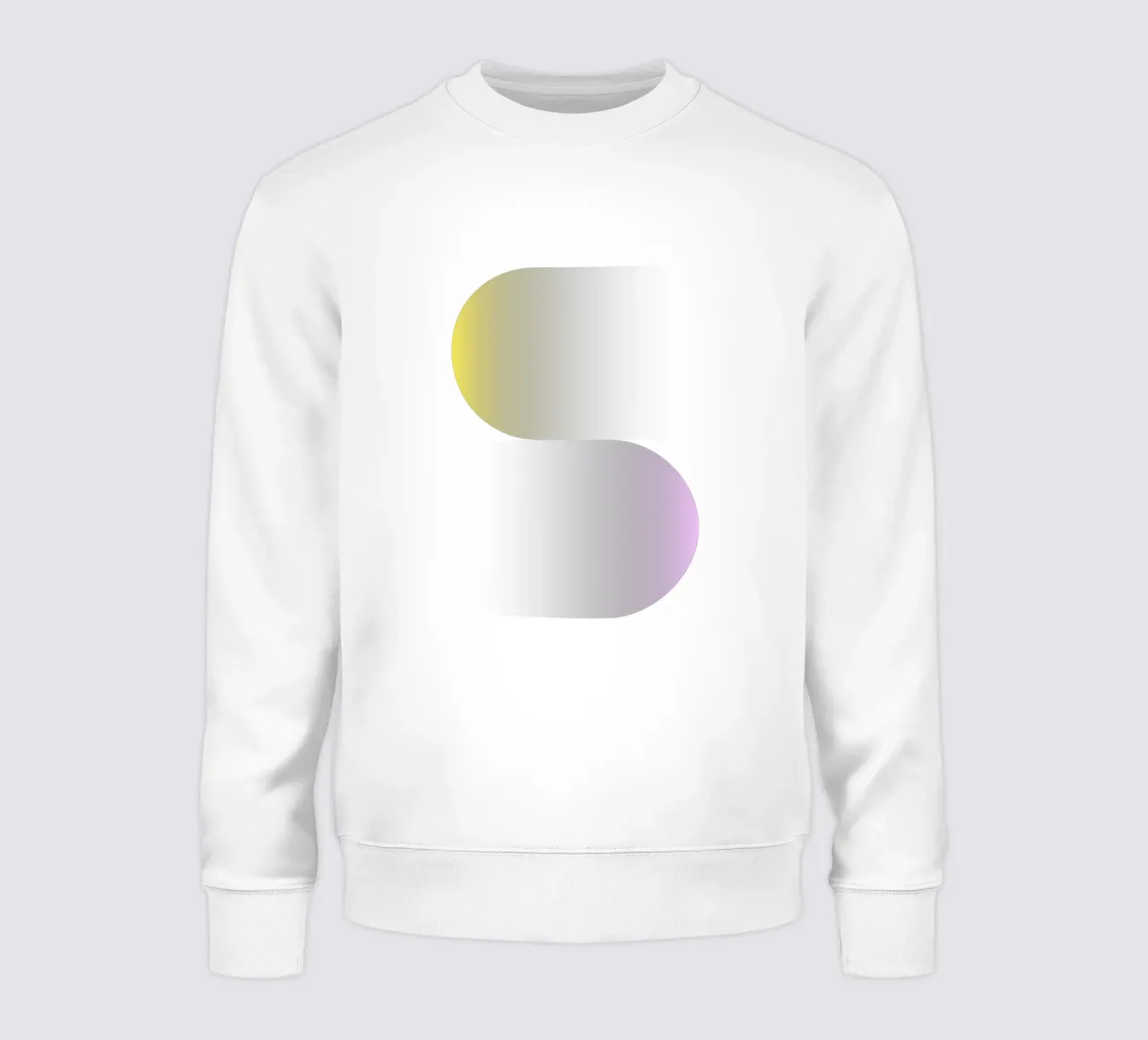 Gradienti danzanti a forma di S felpa da Katja Stehle Design