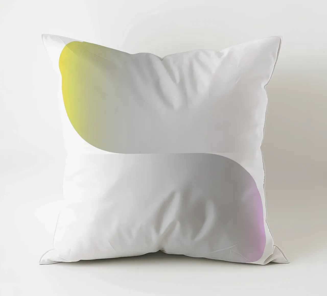 Gradienti danzanti a forma di S cuscino da Katja Stehle Design