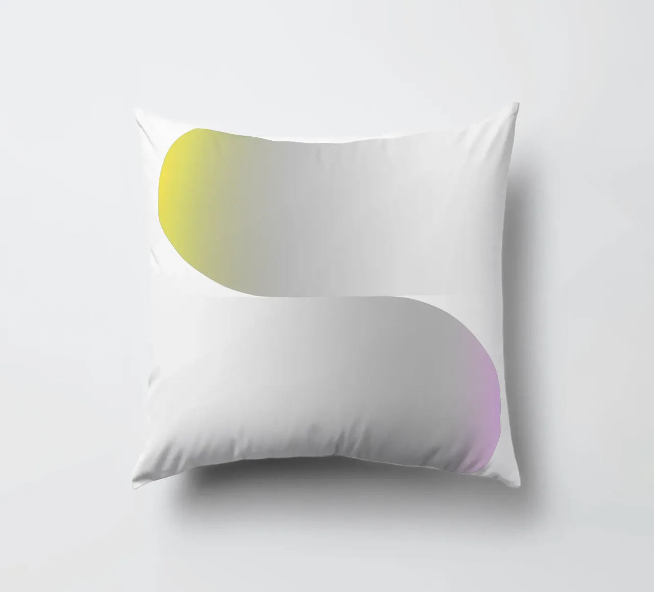 Gradienti danzanti a forma di S cuscino da Katja Stehle Design