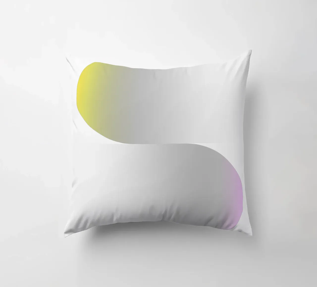 Gradienti danzanti a forma di S cuscino da Katja Stehle Design