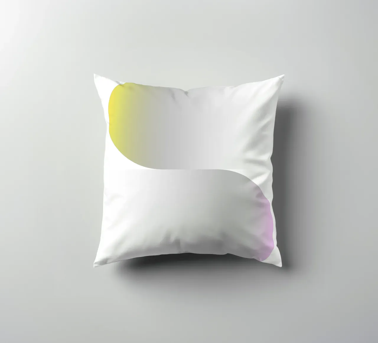 Gradienti danzanti a forma di S cuscino da Katja Stehle Design