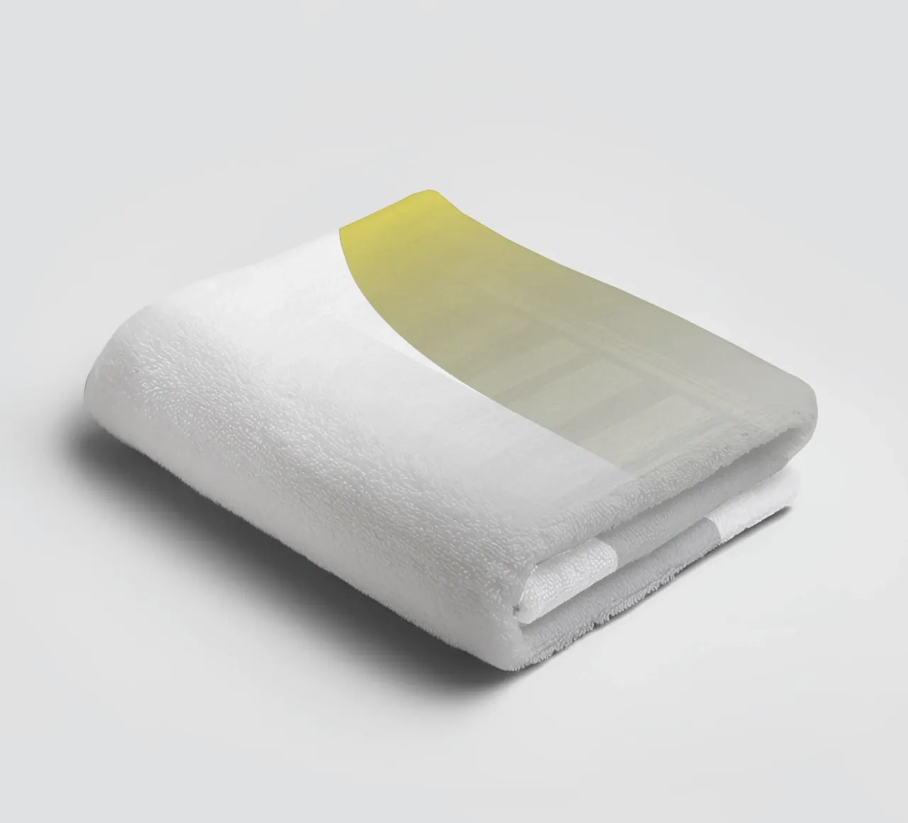 Gradienti danzanti a forma di S asciugamano da bagno da Katja Stehle Design