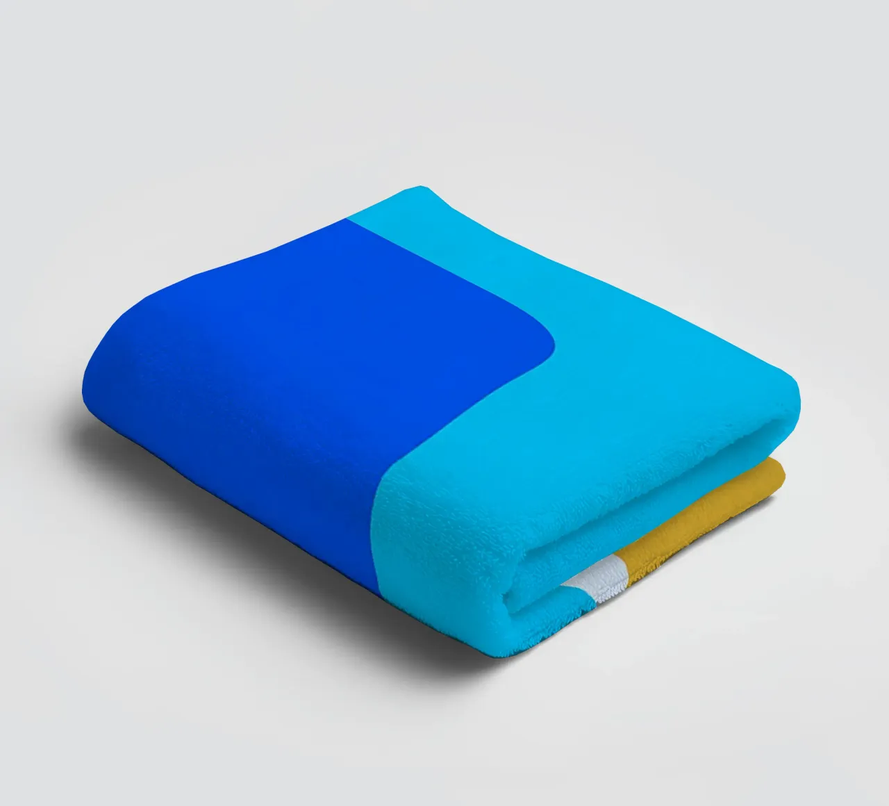 square block abstract drawing ilustration towel by danine