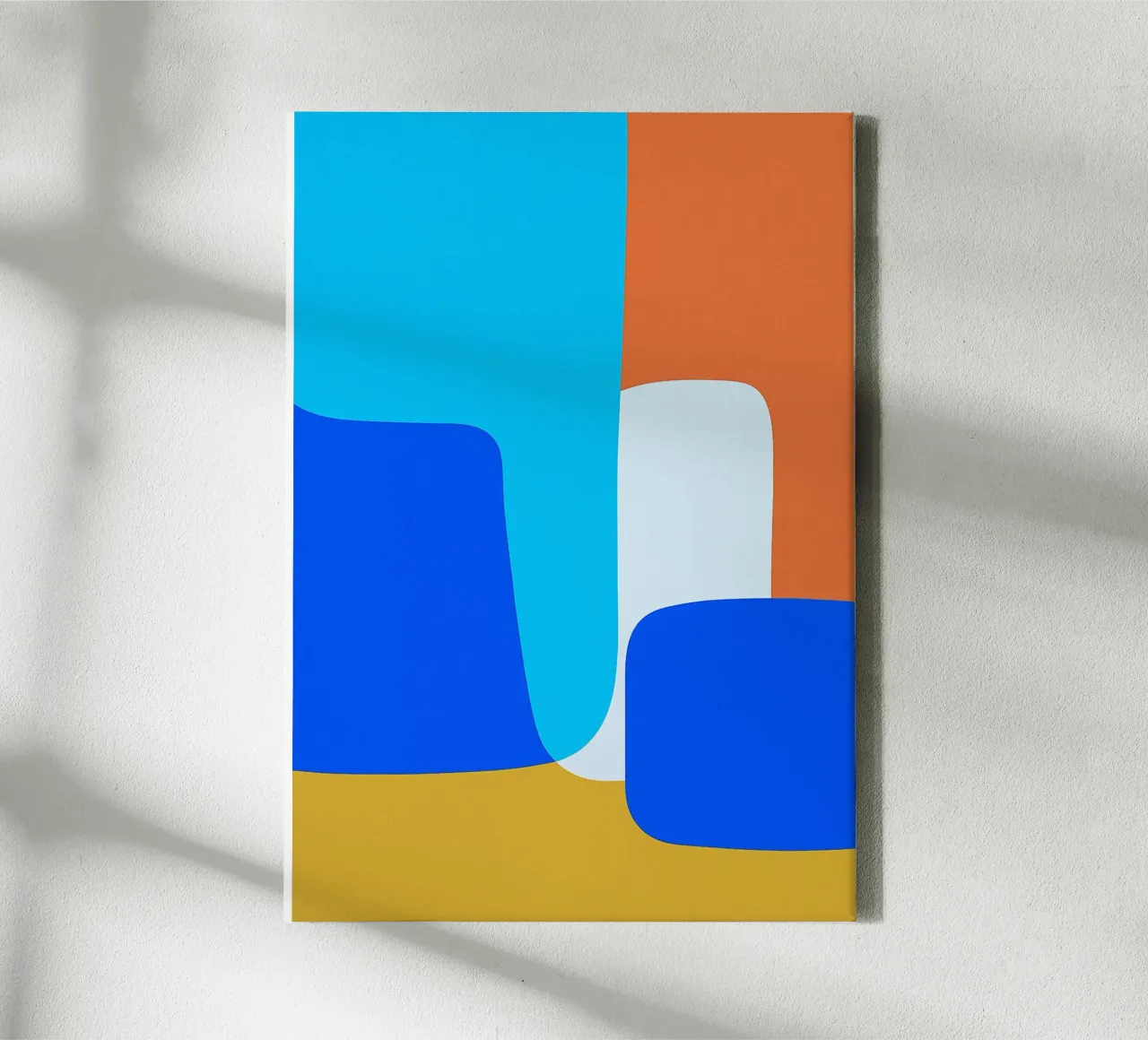 square block abstract drawing ilustration canvas by danine
