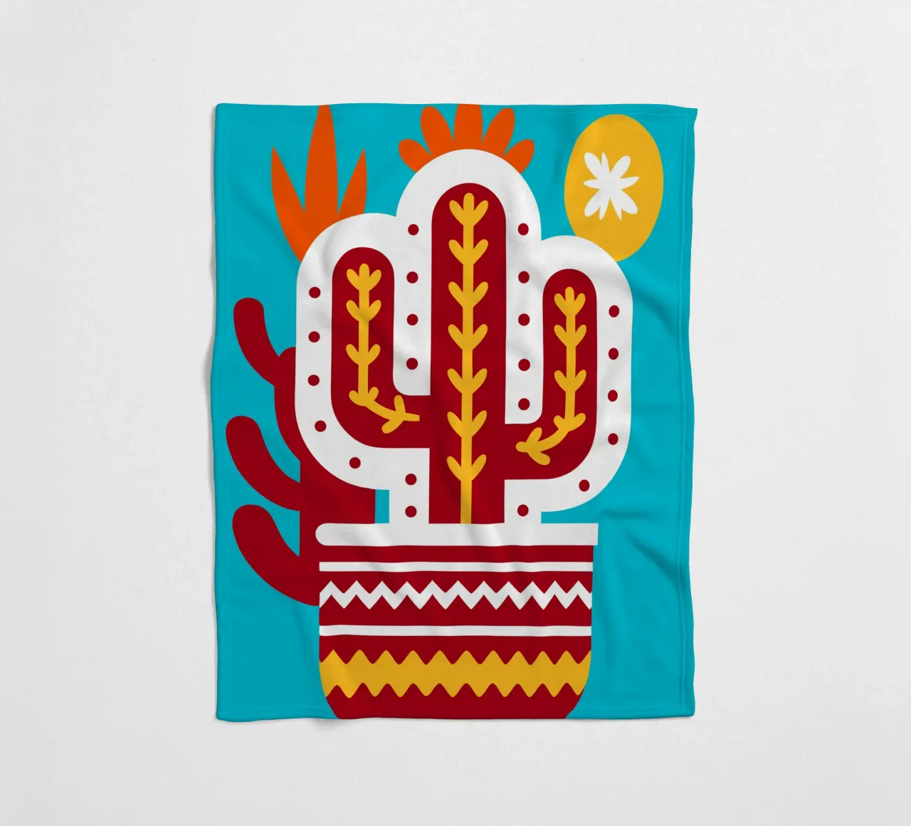 Piante di cactus coperta in pile da FLOWER PLACE SHOP