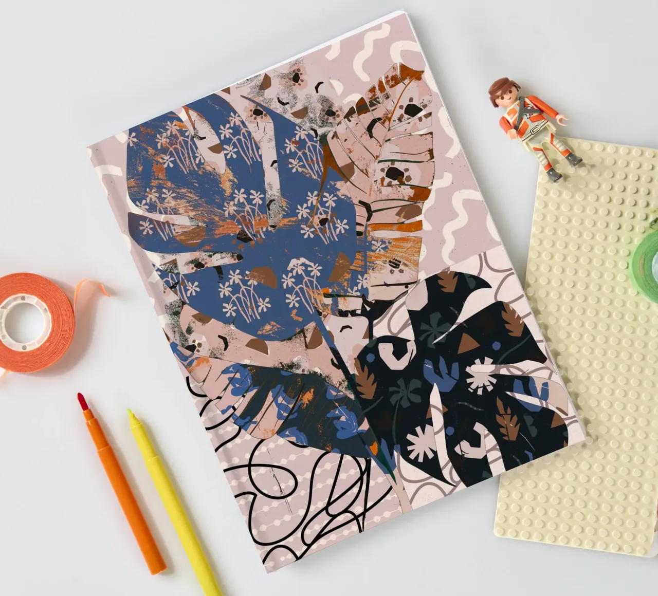 Pattern Play No 10 notebook by treechild