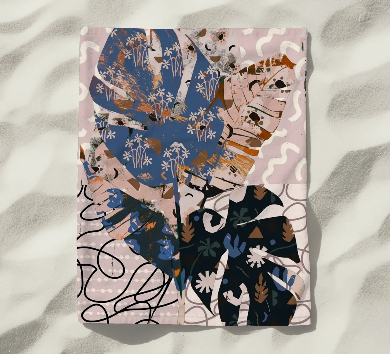 Pattern Play No 10 toalla de playa de treechild