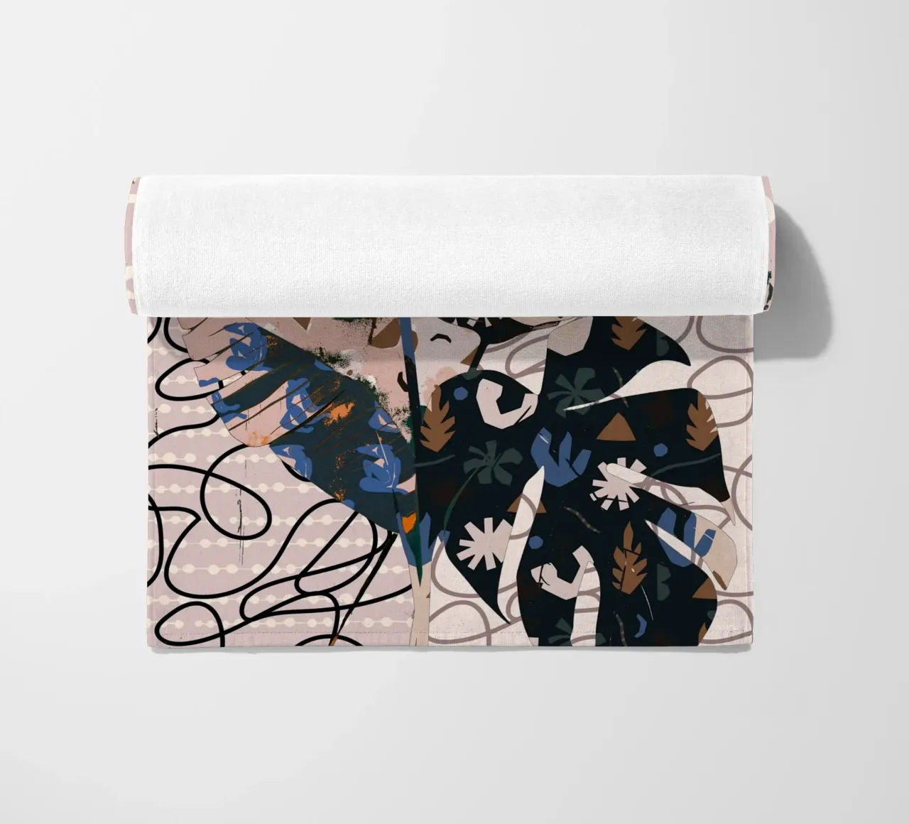 Pattern Play No 10 toalla de playa de treechild