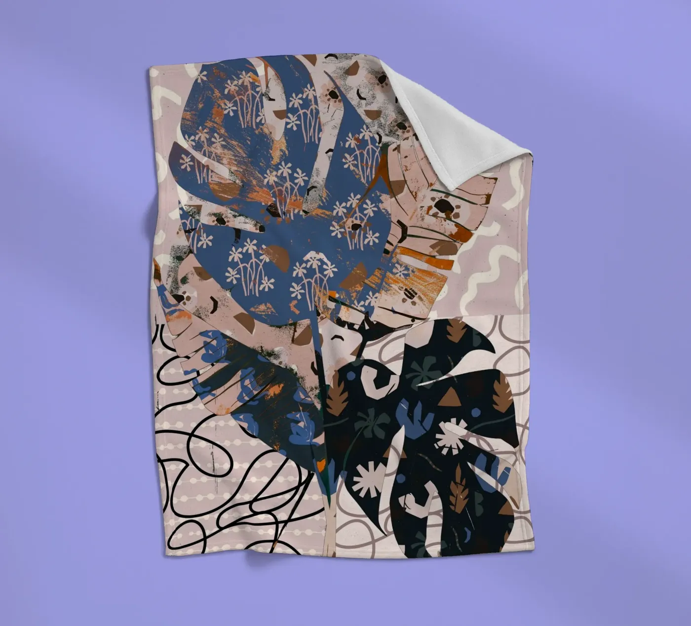 Pattern Play No 10 Fleecedecke von treechild