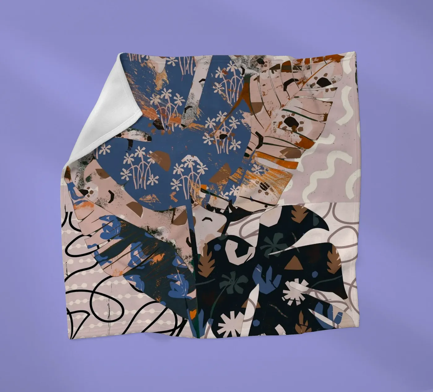 Pattern Play No 10 Fleecedecke von treechild