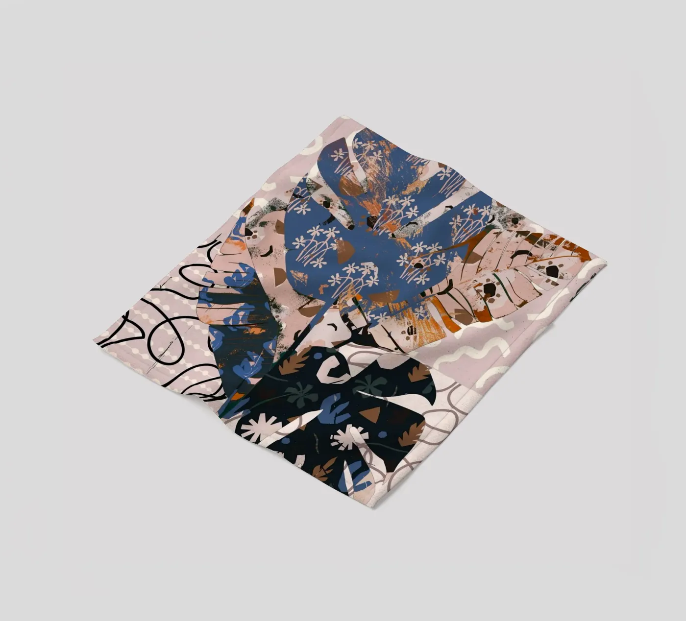 Pattern Play No 10 Fleecedecke von treechild