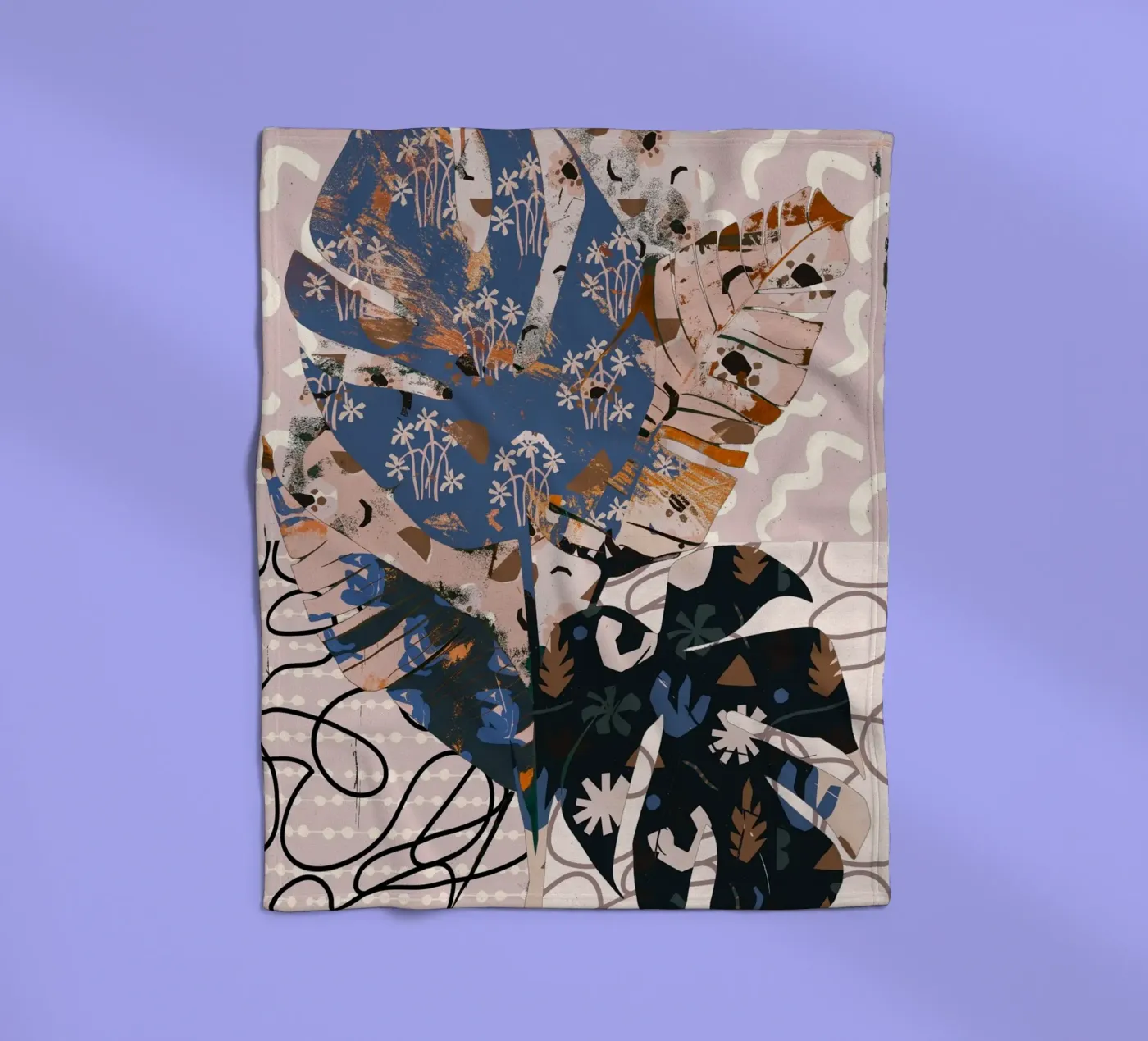 Pattern Play No 10 coperta in pile da treechild
